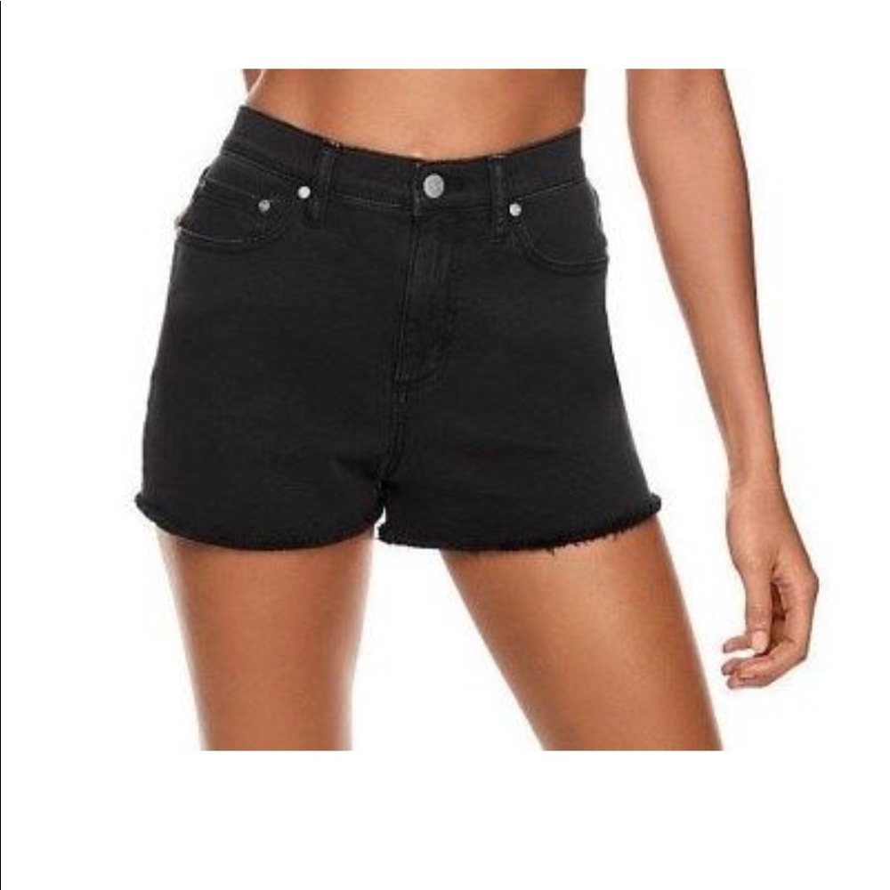 High waisted black Victoria’s Secret shorts